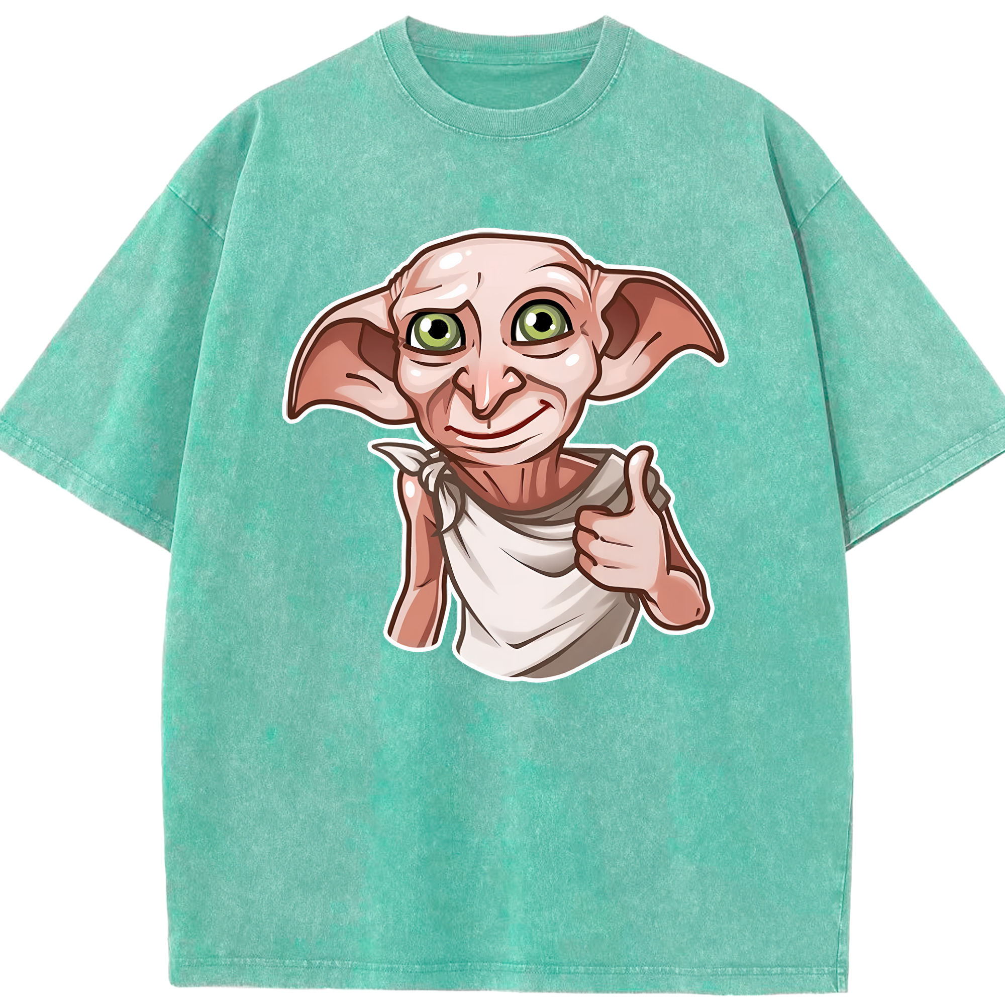 （画像用） Harry Potter ハリー・ポッターシリーズ 綿100% ヴィンテージ風 半袖Tシャツ（フロントプリント）